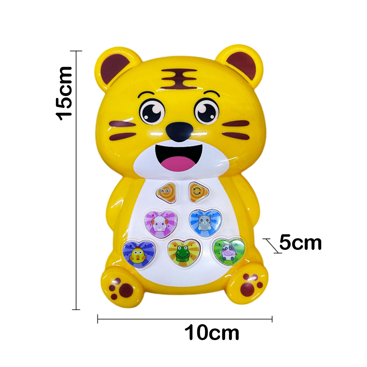 Miniatura 5 de Piano Musical Tigre Infantil AT228